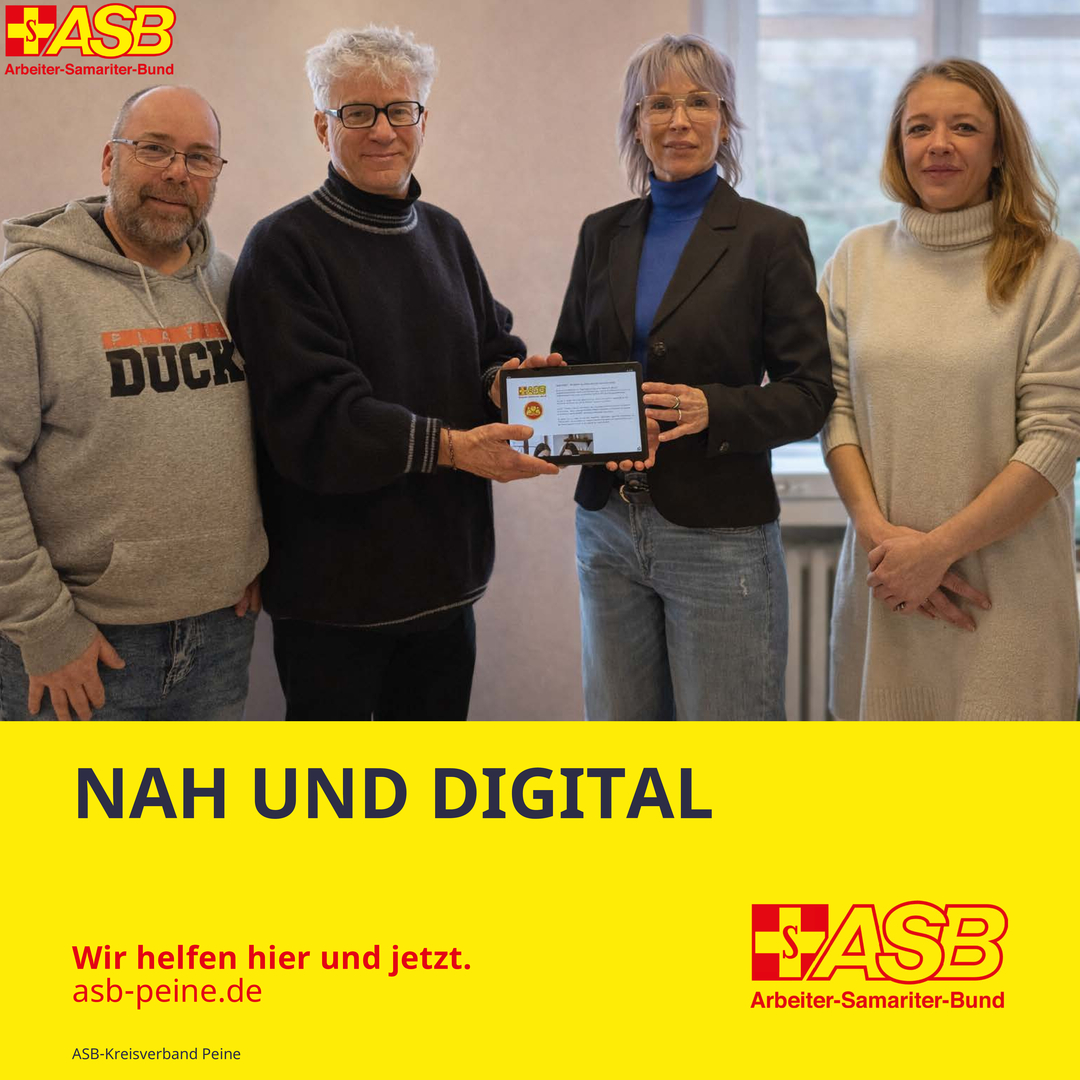 ASB-Kreisverband Peine startet „Nah & Digital“!